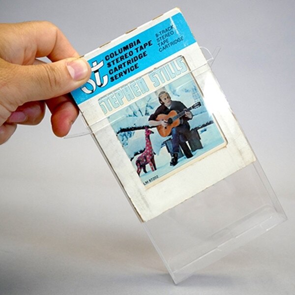 8-Track Cartridge Protector-Crystal